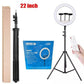 Ring Light for Social Media Videos With Tripod Stand -22inch / 56cm
