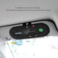 New Sun Visor Car Bluetooth Adapter Receiver FM Transmitter Wireless Bluetooth Speakerphone Hands-Free MP3 Music Player Car Kit