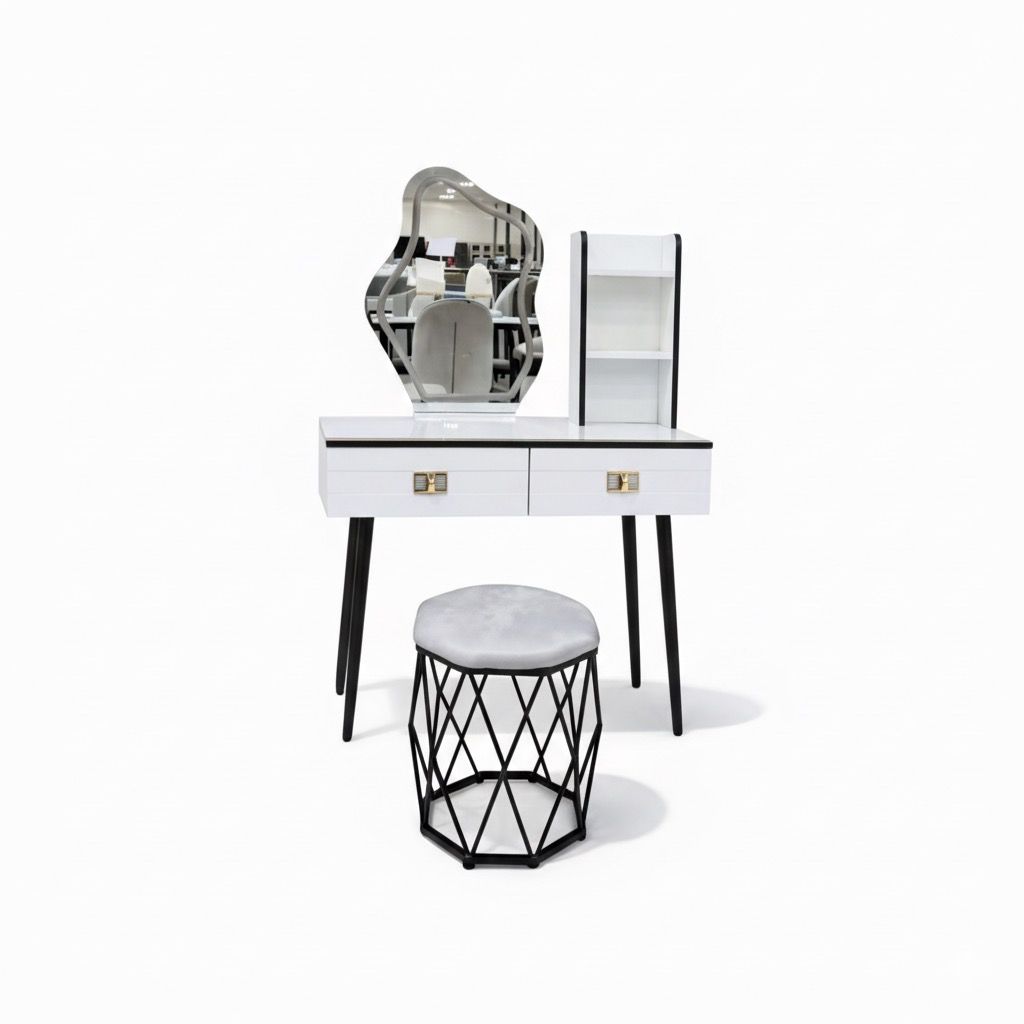 MFurn Modern Vanity With LED Mirror