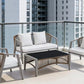 MFURN Pesci Woven Rope Style Outdoor Patio Set 4pc