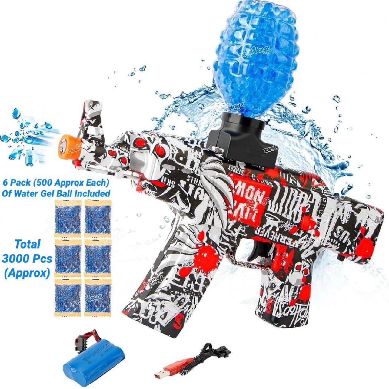 Gel Ball Blaster Rechargeable