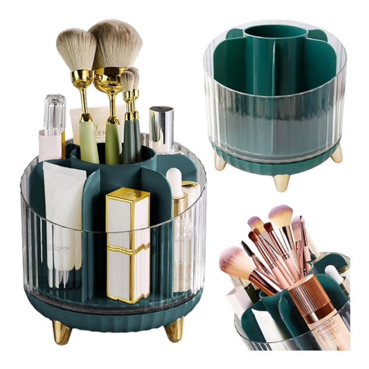 Cosmetics organiser jewellery rotary 360 for make-up brushes