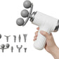 MTech 9 In 1 Mini Gun Massager Machine for Pain Relief - Body, Neck, Shoulders, Back, Arms & Feet Massager- 6 Speed Type-C Charging for Muscle Pain Relief Recovery
