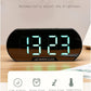 Digital LED Mirror Alarm Clock Bedside Alarm Clock Modern Minimalist Fashion Student Alarm Silent