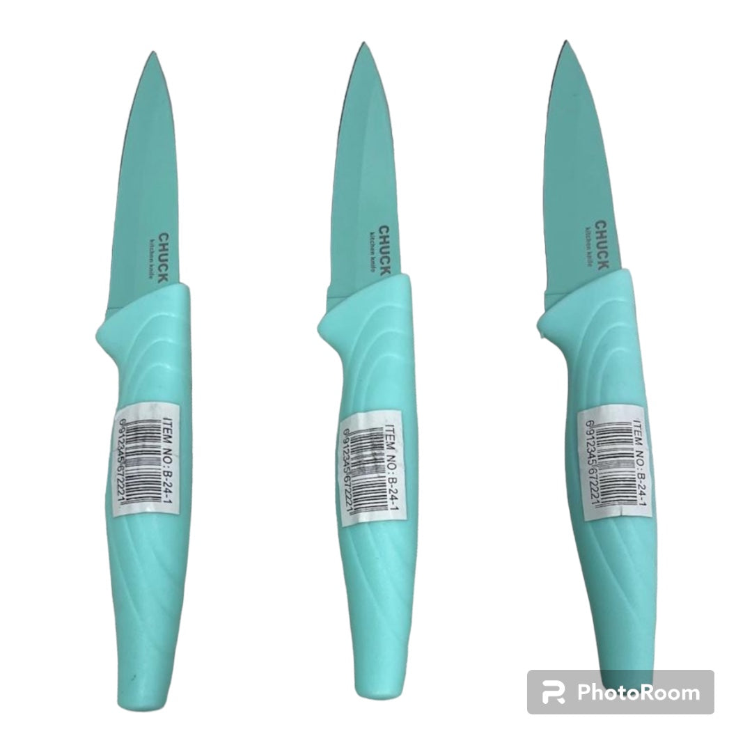 Chuck Kitchen Knives - Various Colours Available
