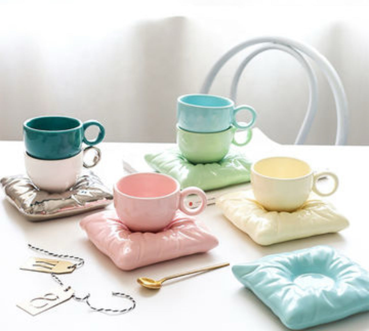 Sip & Snuggle Pillow Mug Set 4pc