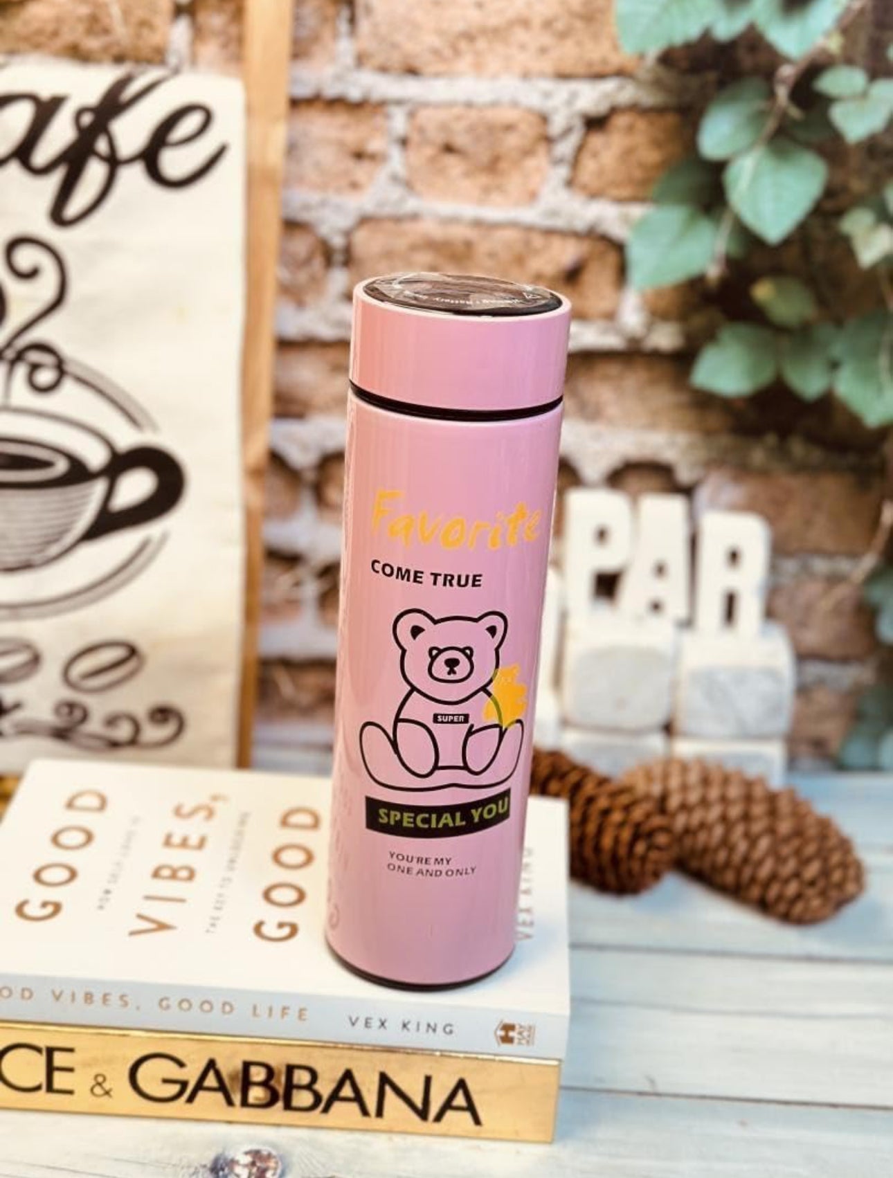 Smart Vacuum Insulated Temperature Thermos Water Bottle with LED Temperature Display | Double Insulation | 500 Ml| Hot and Cold for 12Hr