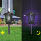 Solar Bug Zapper Outdoor,Mosquito Zapper Outdoor Mosquito Killer for Bug Gnat Fly Small Flying Insect Mosquito Repellent for Patio Yard Garden Farm,Waterproof Bug Lights for Outside 2pc