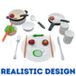 Kitchen Play Set with Real Steam Kids Toy