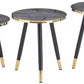 MFurn 3-in-1 Nesting Luxury Marble Side Table Set