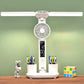 MTech 4-1 Table Lamp with Fan Pencil Holder Double Head Office Lamp USB LED Desk Lamp Plug in Home & Garden | Lamps, Lighting & Ceiling Fans