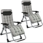 MHome Folding Reclining Deck Chair-Various Colours