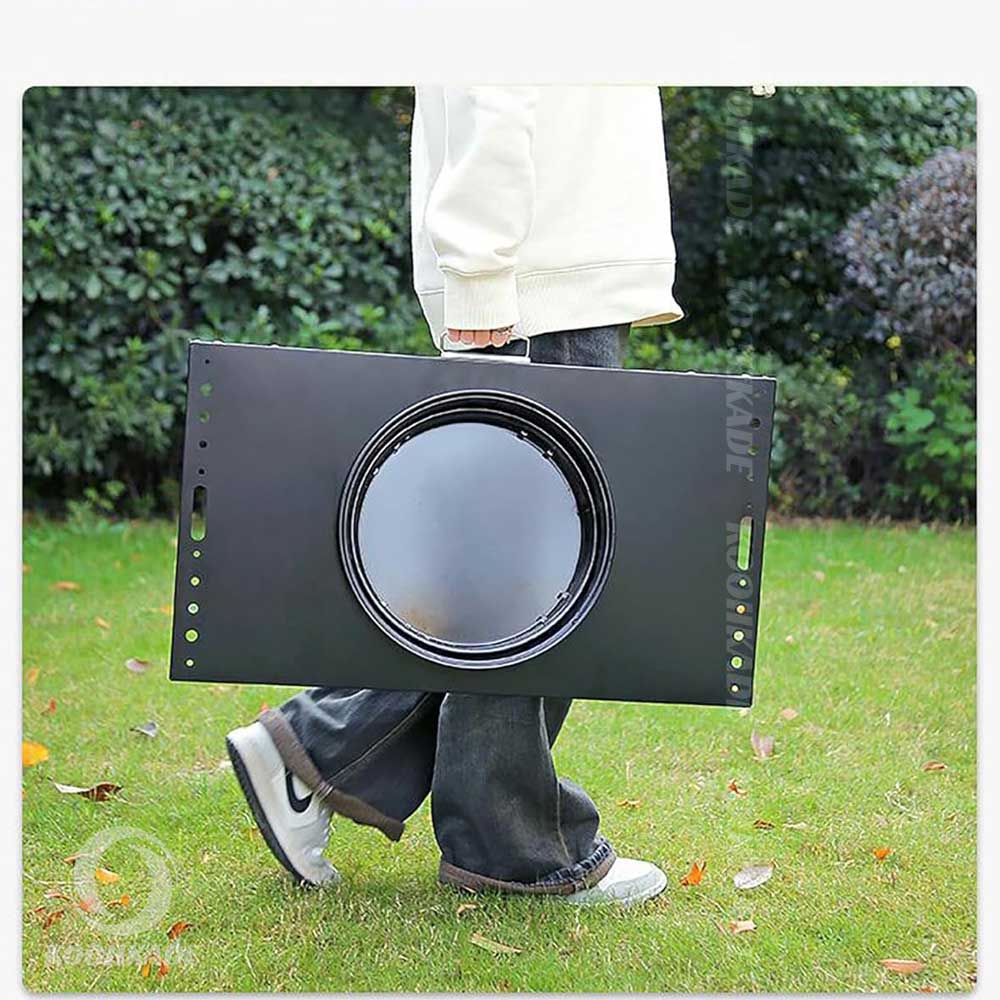 MHome Portable Folding Barbecue Braai Stand