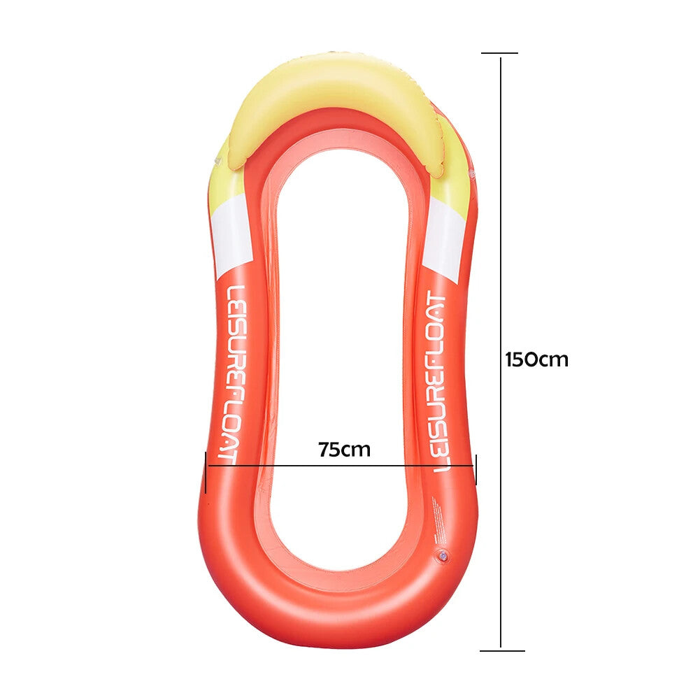 Inflatable Float Swimming Pool Lounger-Various Colours