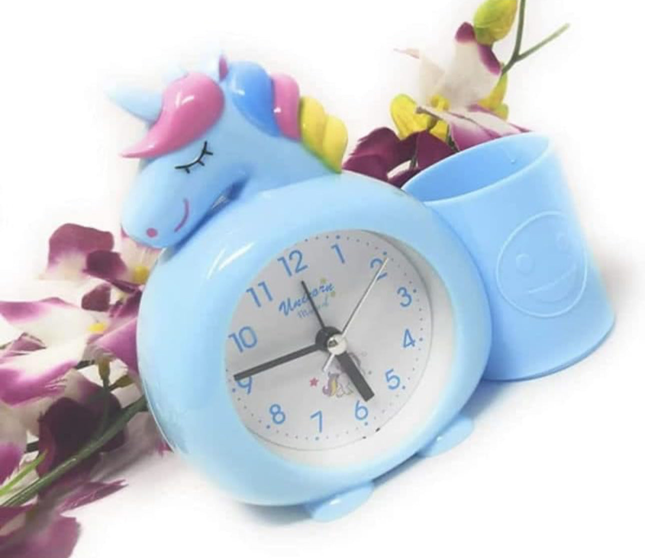 Kids Unicorn Theme Vintage Alarm Clock-Various Colours