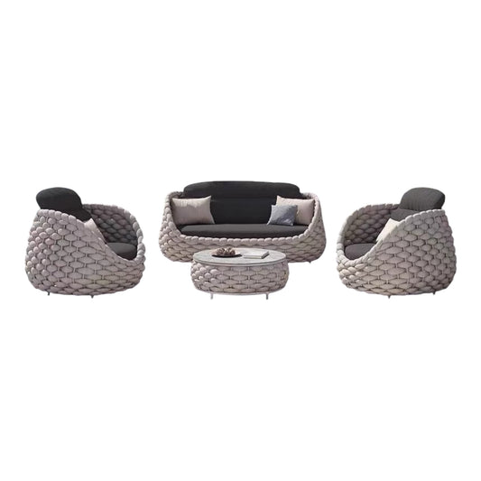 MFURN Courtyard Modern Rope & Braid Outdoor Patio Set Pre-Order Sales Now Available