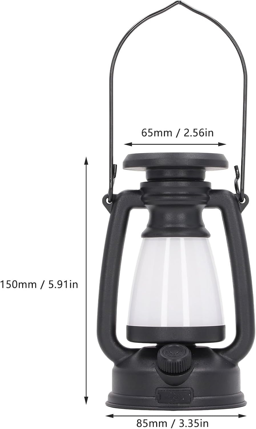 RETRO LAMP Flashlight, Rechargeable Portable Multifunctional LED Flashlight Stepless Dimmable Decorative Fine Workmanship for Hallways