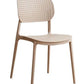 MFurn Modern Perforated-Back Dining Chair – Various Colours