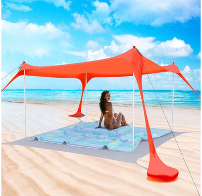 Beach Tent Canopy & Beach Mat-Various Options