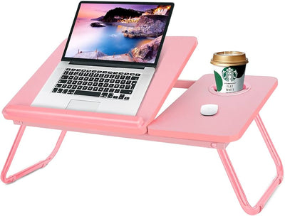 MFURN Laptop Desk for Bed Couch, Portable Lap Desk for Laptop, Bed Table for Laptop, Foldable Laptop Stand for Bed, Bed Desk for Laptop and Writing