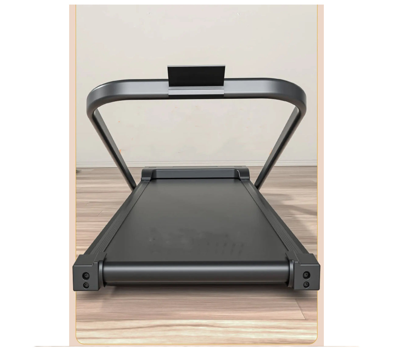 2-in-1 Foldable Treadmill Walking Pad for Home Office – Portable Under Desk Treadmill with LED Display, Remote Control, 2.5HP Quiet Motor, 300lbs Capacity, No Assembly Needed