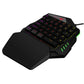 K9 USB One-Handed Keyboard RGB Light Effect Game Keyboard LOL Hand Game Keyboard Waterproof Universal