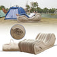 MHome Sensual Curv Inflatable Multifunctional Love Seat Sofa
