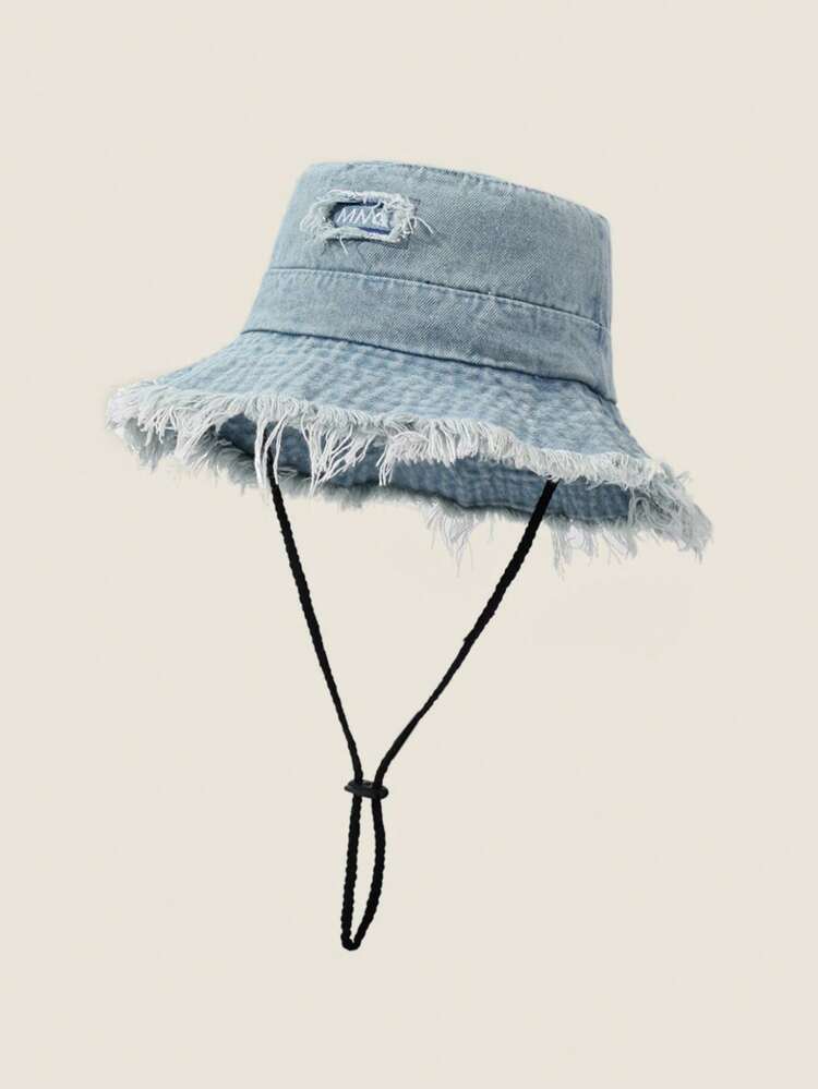 Ladies Distressed Vintage Denim Bucket Hats-Various Options