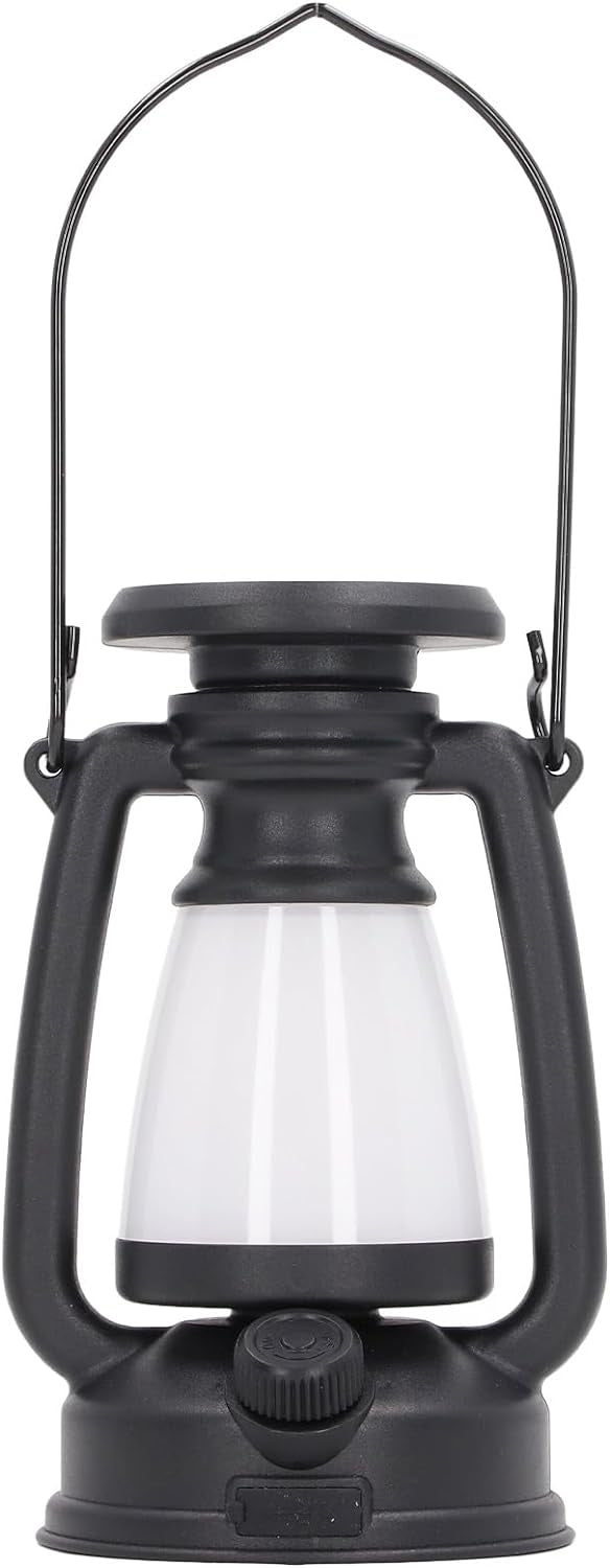 RETRO LAMP Flashlight, Rechargeable Portable Multifunctional LED Flashlight Stepless Dimmable Decorative Fine Workmanship for Hallways