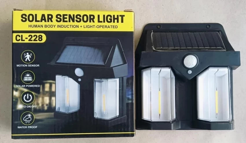 MTech Solar Wall Sensor 3 Light Modes