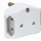 MultiPlug Power Socket Adapter 1x16a 3pin,2x5a Euro