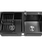 Nano Texture Double Kitchen Sink Stainless Steel