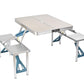 MFurn All-in-One Folding 4-Seater Portable Table