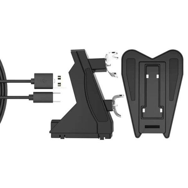 PS5 Game Controller Handle Dual Charger Dock for Sony PS5 Dual Wireless Charging Desktop Stand