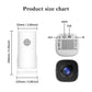 Portable Projector Android 11 WiFi6 Support 4K 1080P BT5.0 Projector 1208*720P Home Cinema Portable Projector AE-170
