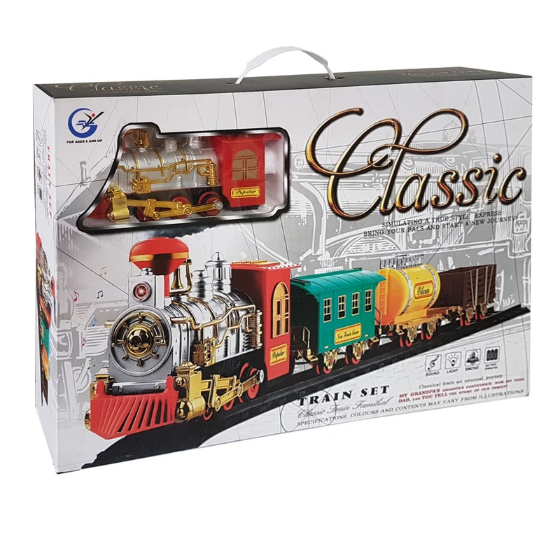 Kids Classic Model Train Set 20pc