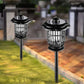 Solar Bug Zapper Outdoor,Mosquito Zapper Outdoor Mosquito Killer for Bug Gnat Fly Small Flying Insect Mosquito Repellent for Patio Yard Garden Farm,Waterproof Bug Lights for Outside 2pc