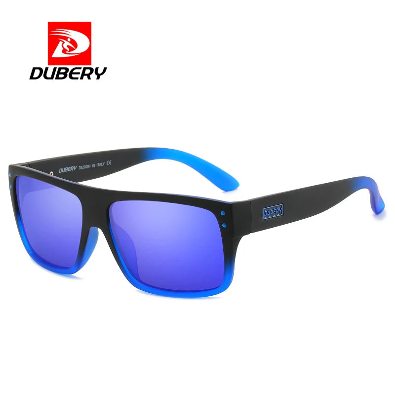 DUBERY Men Women Polarized Sport Square Sunglasses Driving Fishing Glasses 2024