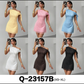 Ladies Sexy Off Shoulder Mini Summer Dress-Various Colours