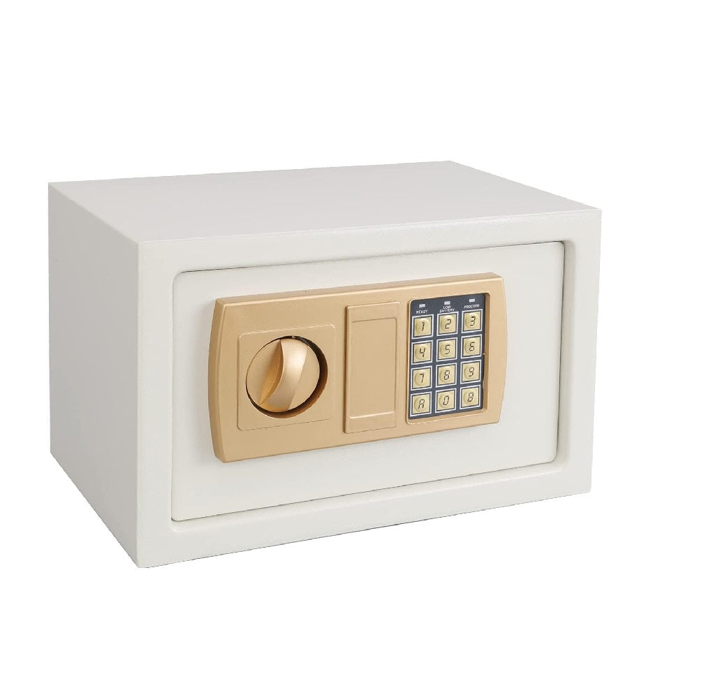 Mini Safe with Key & Combination Lock
