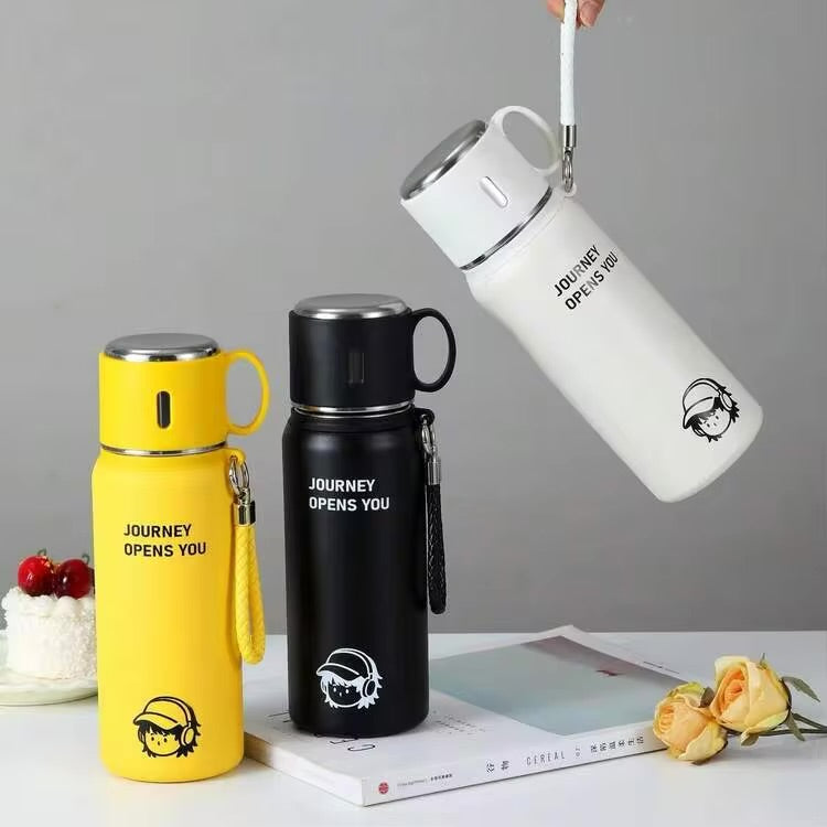 MHome Solid Color Thermos Cup With 316 Stainless Steel Inner Liner And Durable 304 Stainless Steel Exterior, Perfect For Christmas & Summer-Various Colours