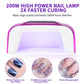 Sun Rechargeable Nail UV 48 LED Lamp Dryer Professional Cordless Quick Dry Gel Polish Curing Lamp Nail Tool S20
