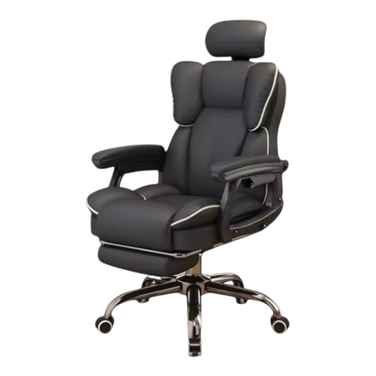 MFurn Lazy Rolling Gaming Chair Reclining Swivel Office Armchair