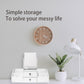 Mbeauty White Wooden Cosmetic Organiser With Drawers and Mirror