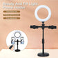 LED Ring Light Set With a Tripod Stand and A Dual Phone Clip