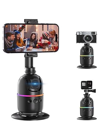 Mtech 360° Auto Face Tracking Gimbal Tripod For TIK TOK with Gesture Control & Remote