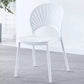 MFurn Nordic Plastic Chair Dining, Home Or Cafe - Various Colours