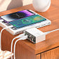 Network Charging Station Hoco N36 Fuerza PD 3USB/3Type-C 65W (white)