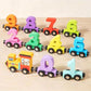 MTech Kids Magnetic Wooden Toy Train Set