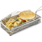 Stainless Steel Rectangular Serving Basket